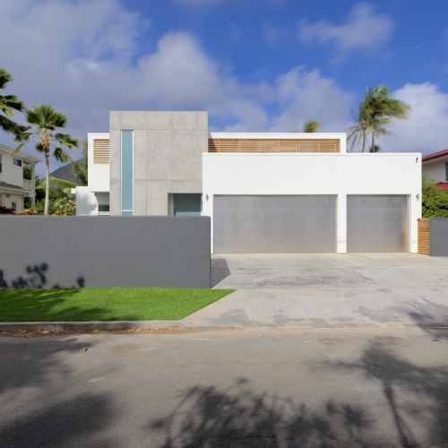 Portlock house by architect Jim Schmit, Honolulu Hawaii